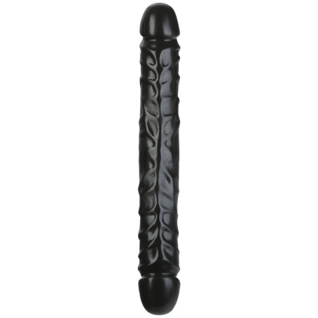 Doc Johnson - JR. VEINED DOUBLE HEADER 30cm - black