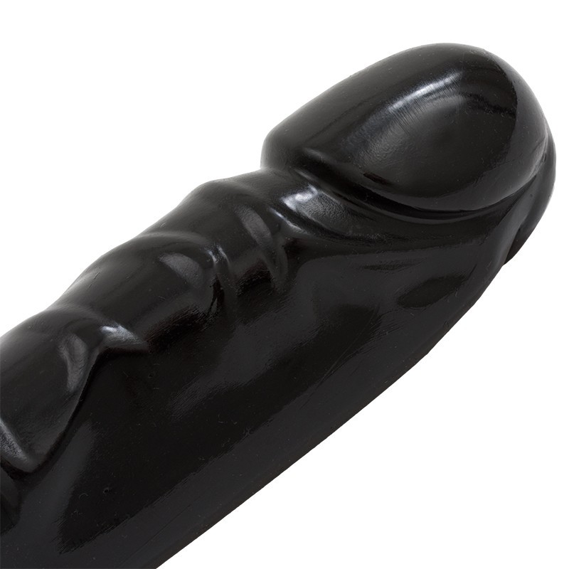Doc Johnson - JR. VEINED DOUBLE HEADER 30cm - black