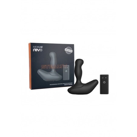 REVO STEALTH Waterproof Rotating Remote Control Prostate Massage