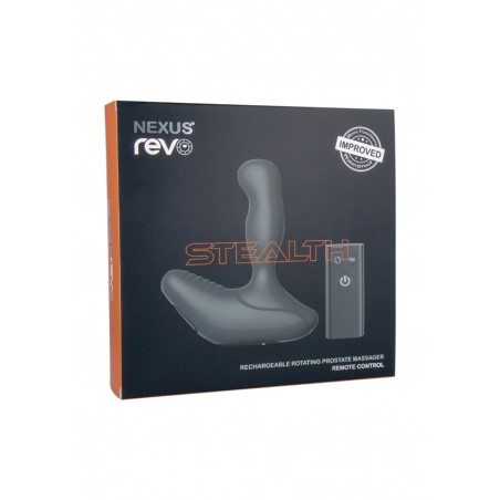 REVO STEALTH Waterproof Rotating Remote Control Prostate Massage