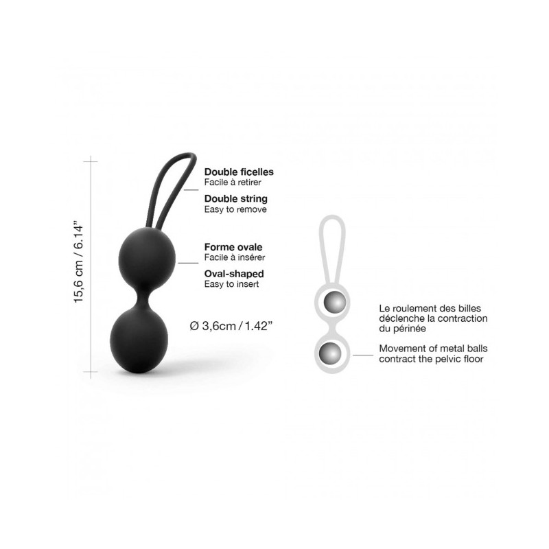 Dorcel - DUAL BALLS BLACK