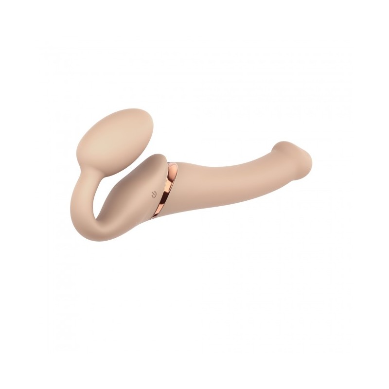 MIXED PACK VIBRATING STRAP ON FLESH MEDIUM - FLESH