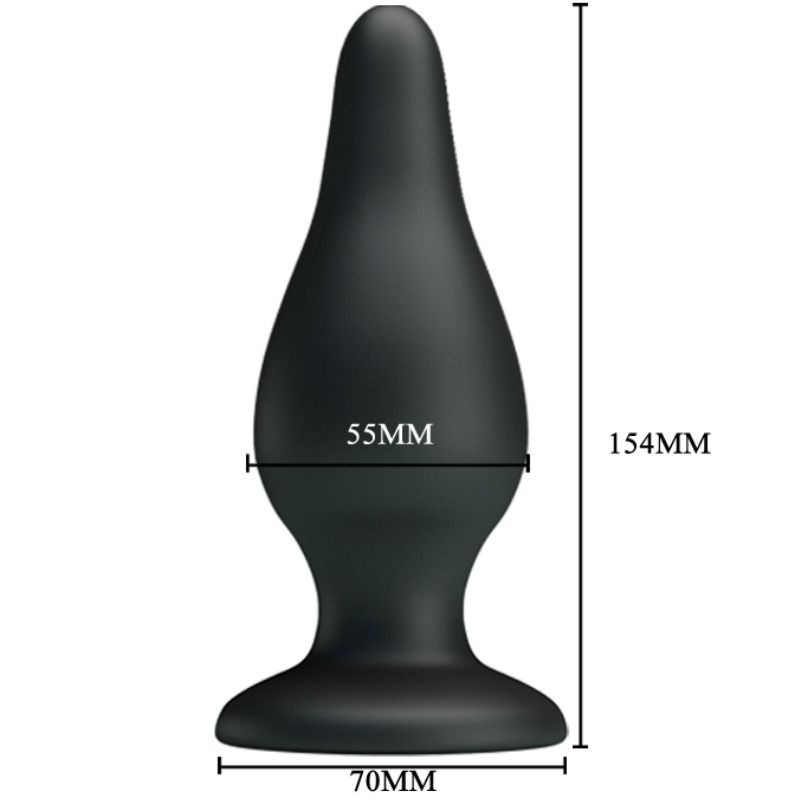 PRETTY LOVE BOTTOM - ERGONOMIC SILICONE PLUG 15,5CM
