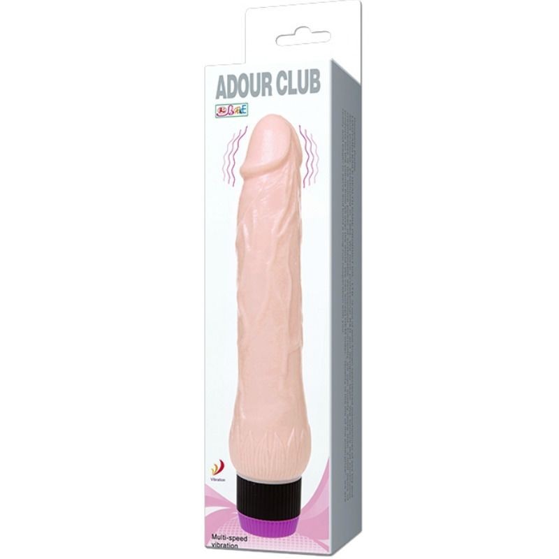 ADOUR CLUB REALISTIC VIBRATOR WIDE BASE 22 CM