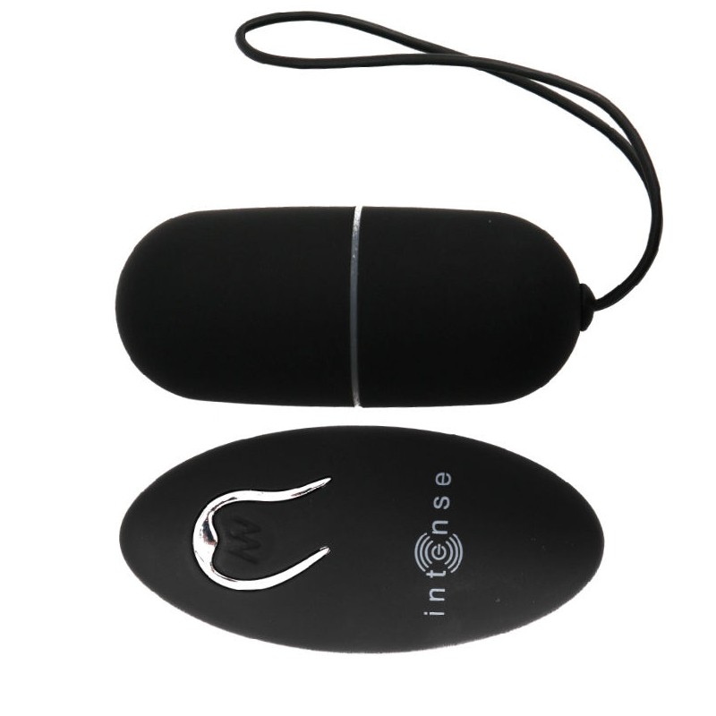 INTENSE FLIPPY I VIBRATING EGG WITH REMOTE CONTROL BLACK