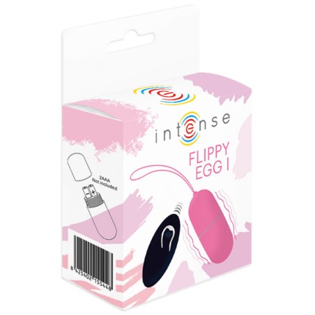 INTENSE FLIPPY I VIBRATING EGG WITH REMOTE CONTROL PINK