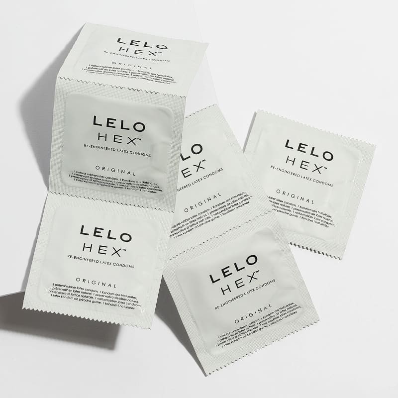 LELO HEX CONDOMS ORIGINAL 1 pc