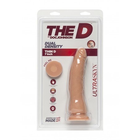 The D - Thin D - 18cm - Ultraskyn - Flesh
