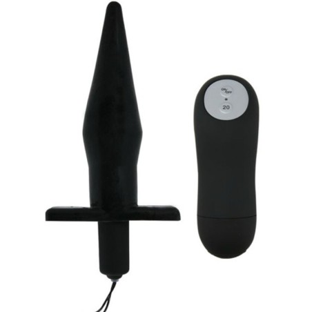 BAILE VIBRATING PLUG AND REMOTE CONTROL WIRELESS BLACK