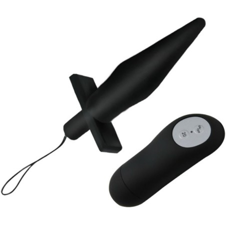 BAILE VIBRATING PLUG AND REMOTE CONTROL WIRELESS BLACK