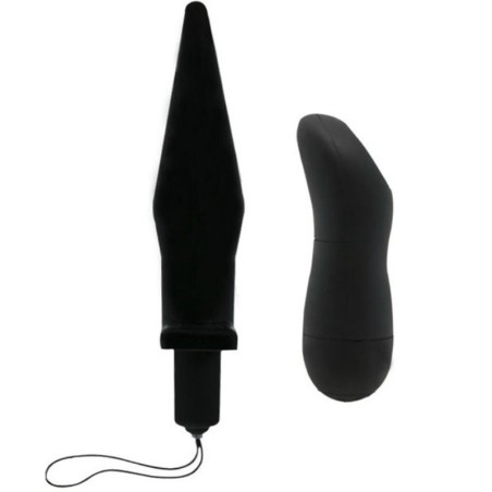 BAILE VIBRATING PLUG AND REMOTE CONTROL WIRELESS BLACK