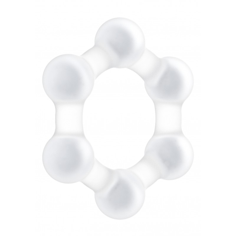 NO. 83 - Weighted Cock Ring - Transparent