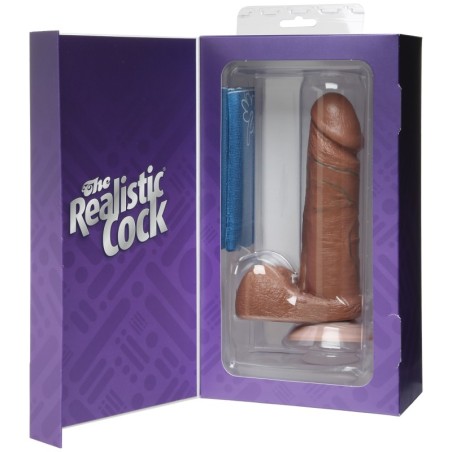 Doc Johnson - The Realistic Cock, Mulatto - 15,5cm