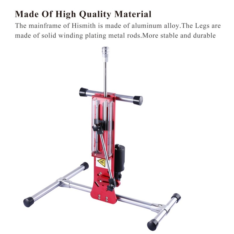 Hismith Premium Sex Machine Colorful Series- Red