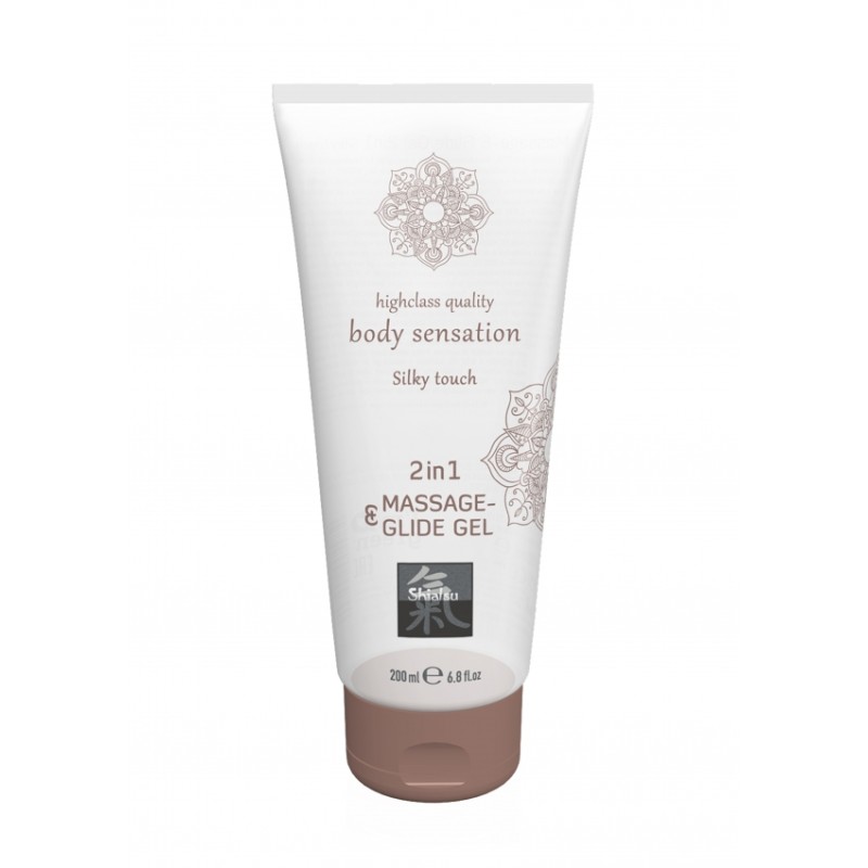 SHIATSU Massage- & Glide Gel 2in1 Silky touch - 250ml