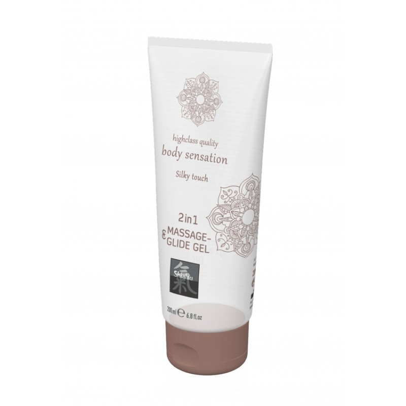 SHIATSU Massage- & Glide Gel 2in1 Silky touch - 250ml