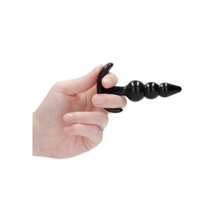 NO. 80 - 4-Piece Butt Plug Set - Black