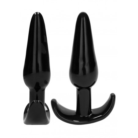 NO. 80 - 4-Piece Butt Plug Set - Black