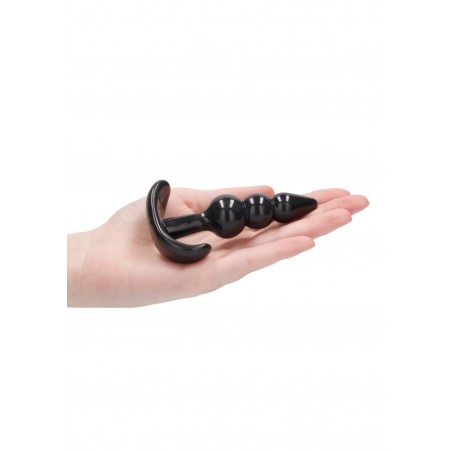 NO. 80 - 4-Piece Butt Plug Set - Black