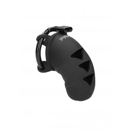 Model 07 - Chastity - 7,75cm - Silicone Cock Cage - Black