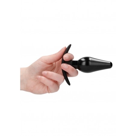 Interchangeable Butt Plug Set - Pointed Large - Black