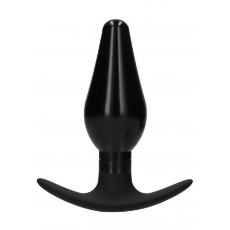 Interchangeable Butt Plug Set - Pointed Large - Black