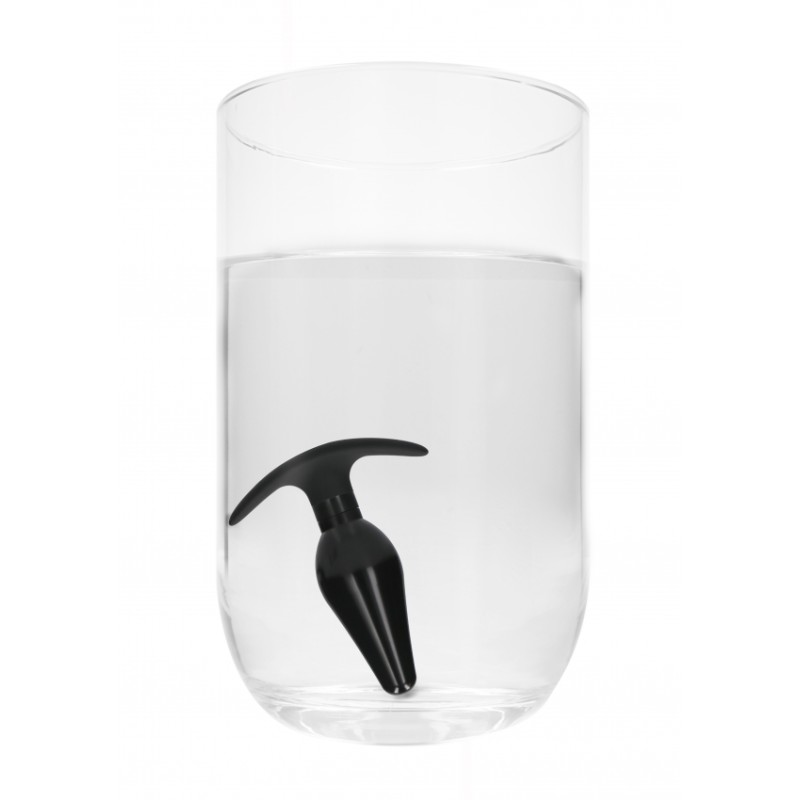 Interchangeable Butt Plug Set - Pointed Large - Black