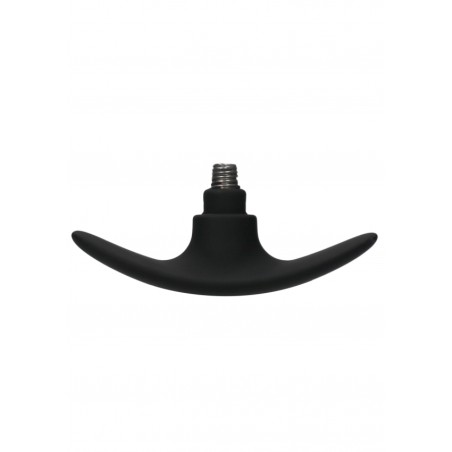 Interchangeable Butt Plug Set - Pointed Medium - Black