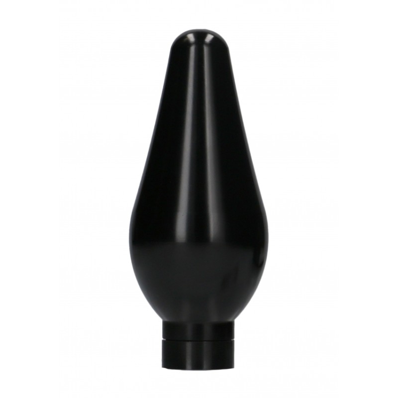 Interchangeable Butt Plug Set - Pointed Medium - Black