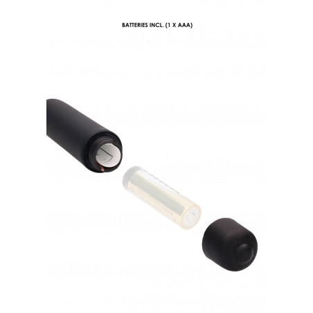 Urethral Sounding - Silcone Vibrating Bullet Plug - Extra Long