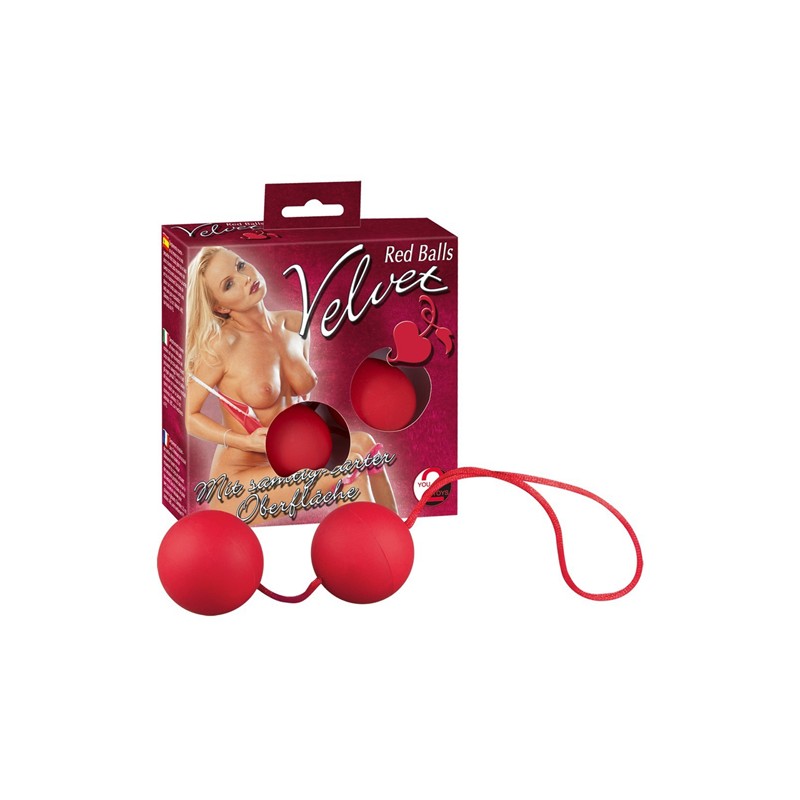 Velvet Balls - Red