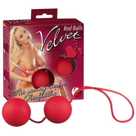 Velvet Balls - Red