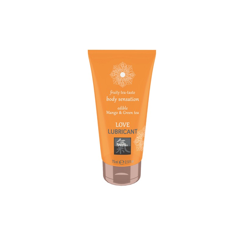 Shiatsu - Love Lubricant edible - Mango & Green Tea