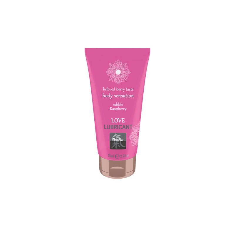 Shiatsu - Love Lubricant edible - Raspberry