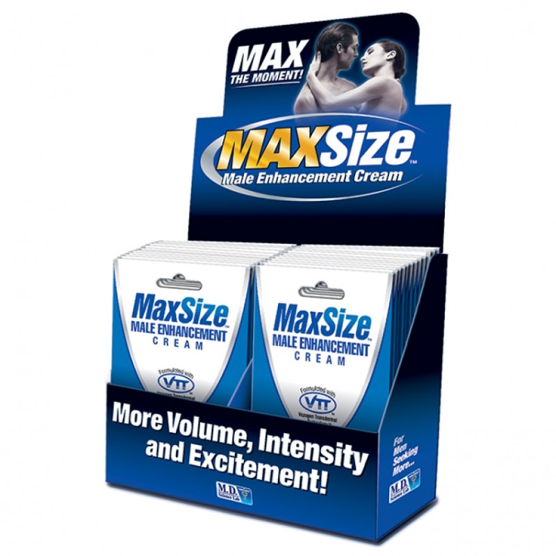 MaxSize Cream - 4ml Pack