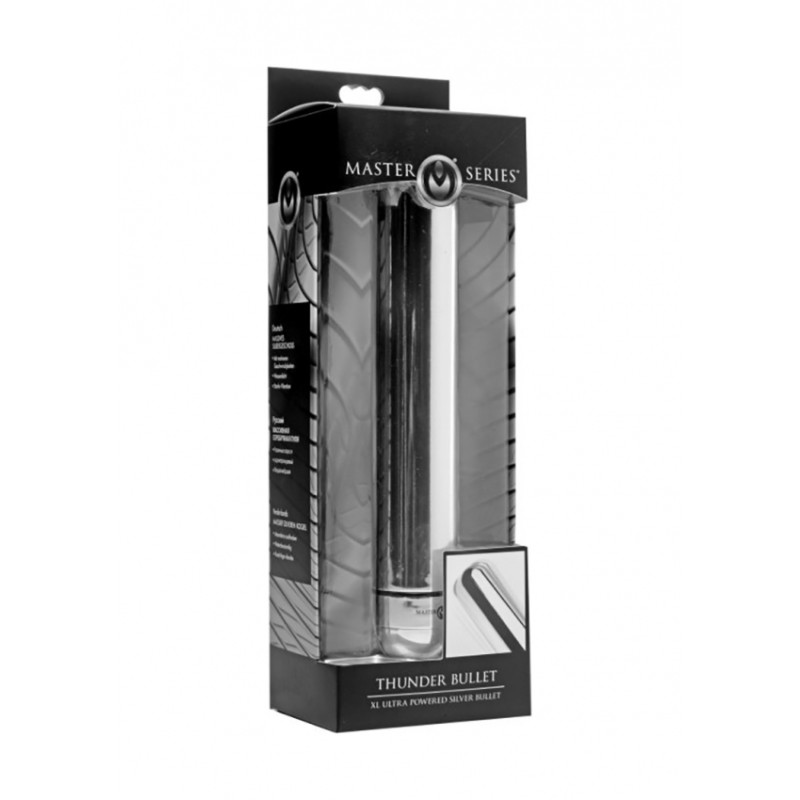XR Brands - Thunder Bullet-XL Ultra Powered Silver 