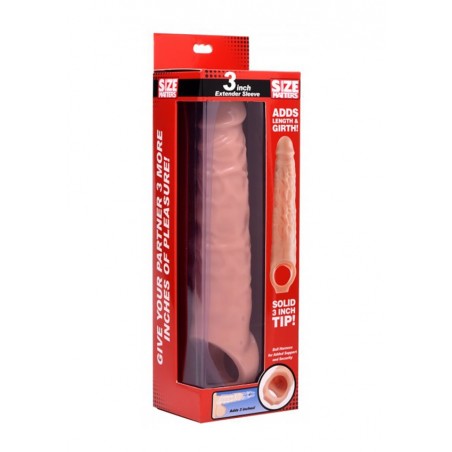 3 Inch Extender Sleeve - Flesh
