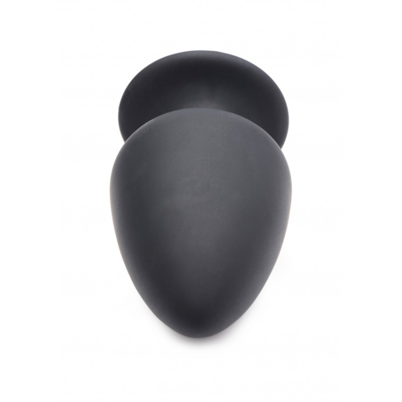 Squeezable Small Anal Plug - Black
