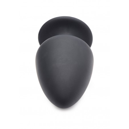 Squeezable Small Anal Plug - Black