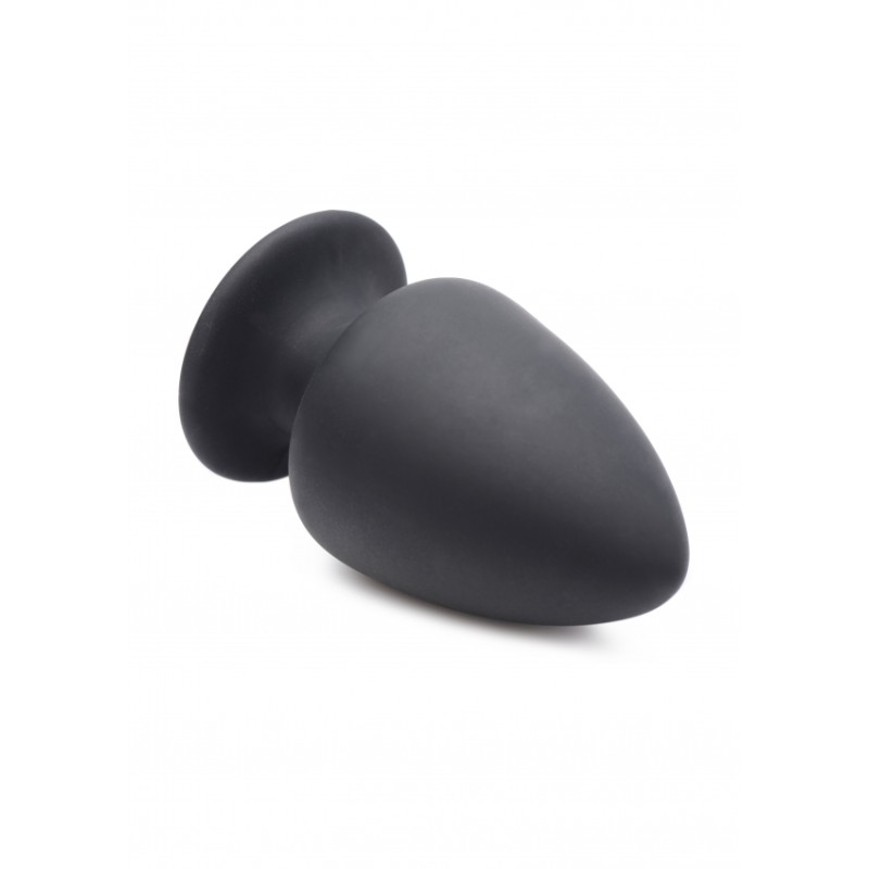 Squeezable Small Anal Plug - Black