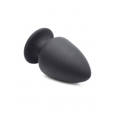 Squeezable Small Anal Plug - Black