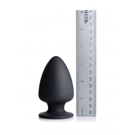 Squeezable Small Anal Plug - Black