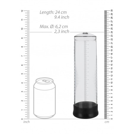 Extreme Power Rechargeable Auto Pump - Transparent