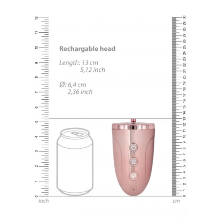 Universal Rechargable Pump Head - Pink