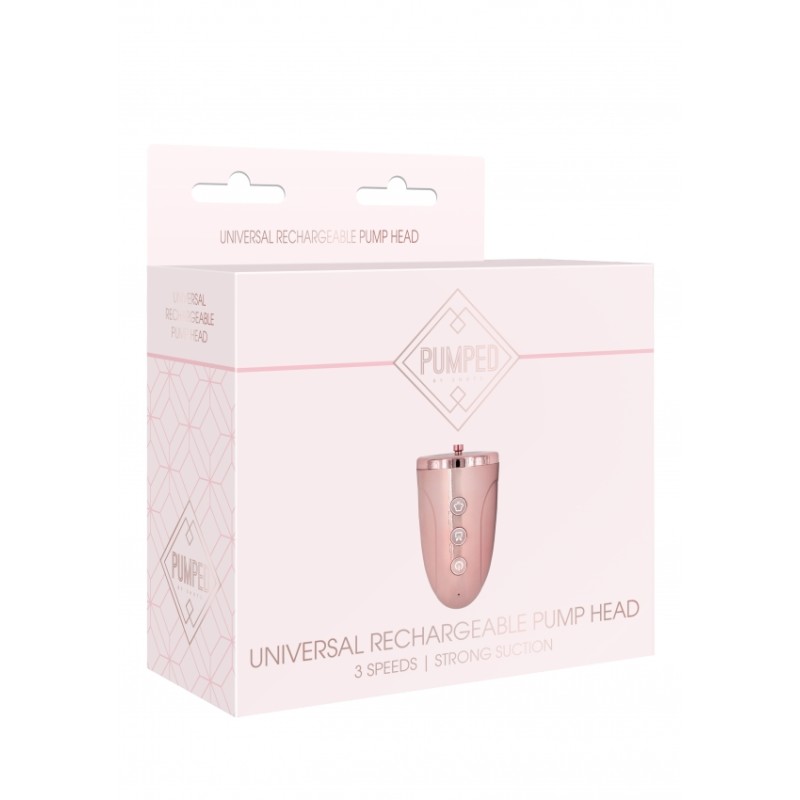 Universal Rechargable Pump Head - Pink