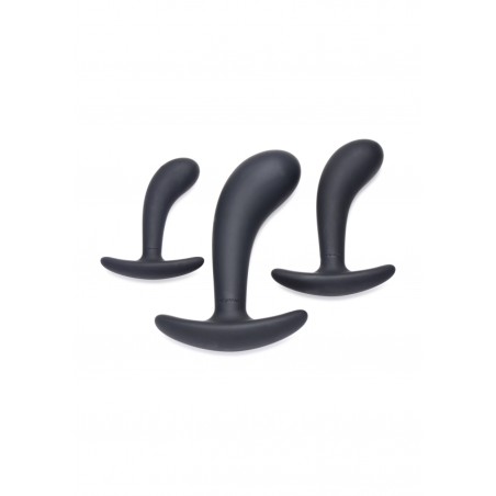 Σετ από Πρωκτικές Σφήνες | Curved Anal Trainer | Μαύρο