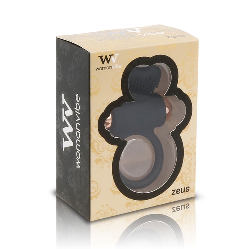 WOMANVIBE ZEUS VIBRATING SILICONE RING