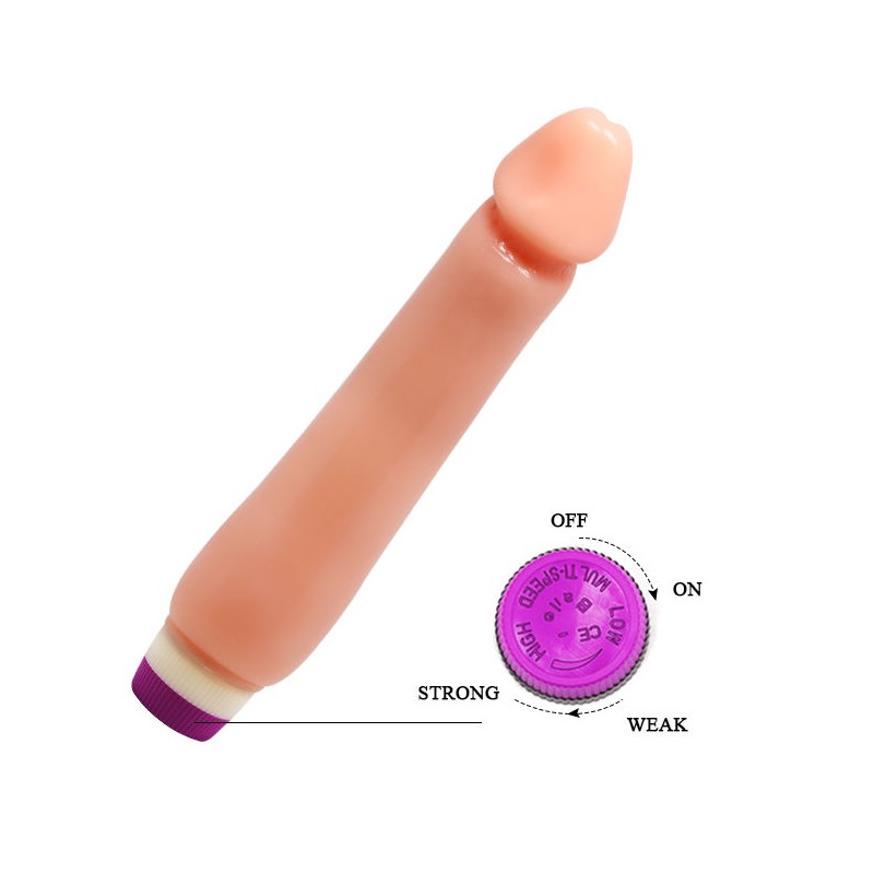 BAILE WAVES OF PLEASURE REALISTIC VIBRATING 24.5CM