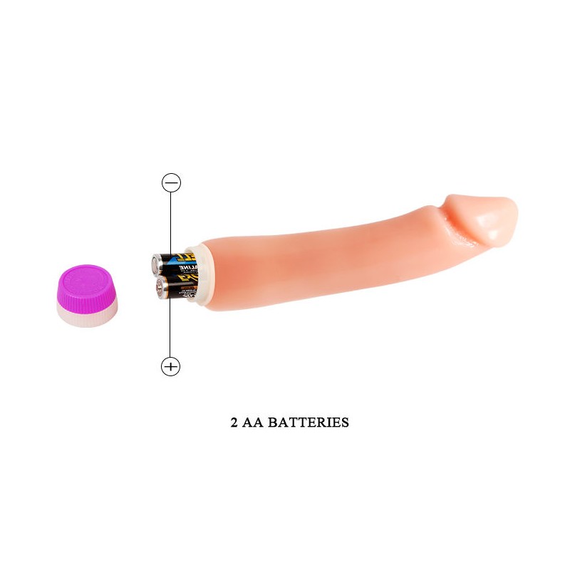 BAILE WAVES OF PLEASURE REALISTIC VIBRATING 24.5CM