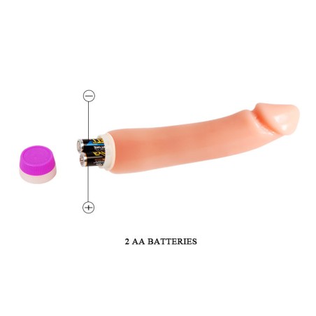 BAILE WAVES OF PLEASURE REALISTIC VIBRATING 24.5CM